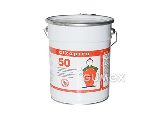 Lepidlo Alkaprén 50, lepí nesavé materiály se savými, 5l, pryž/beton, pryž/kůže, umakart/dřevo